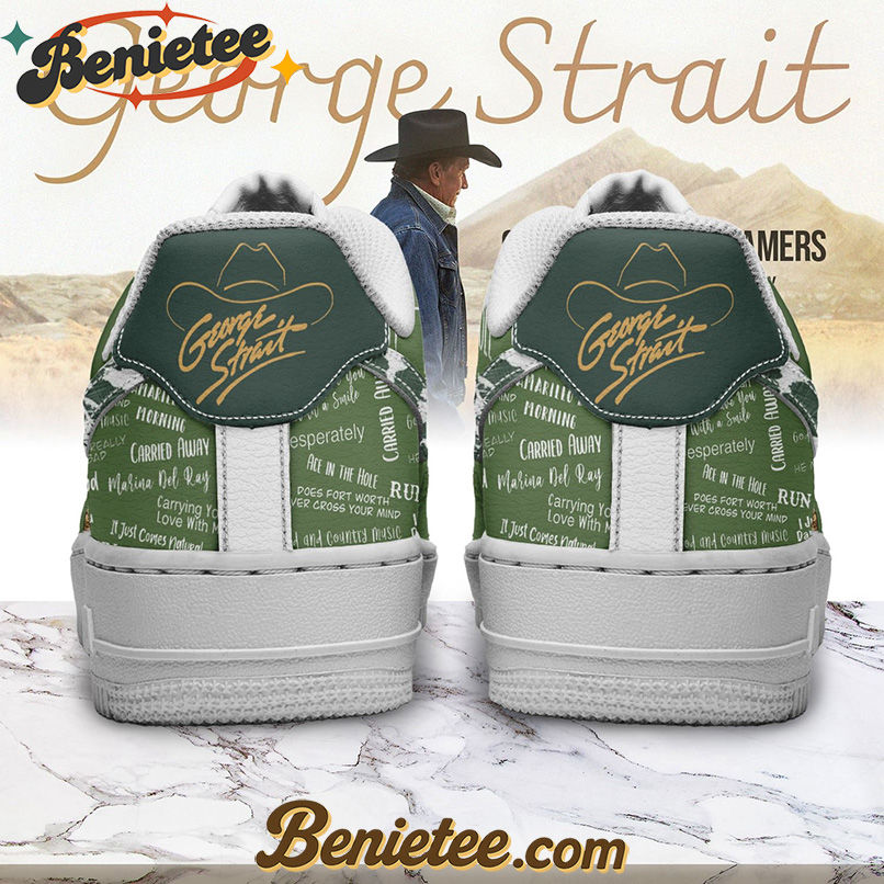 George Strait Air Low-Top Sneakers Shoes For Men And Women - Image 2