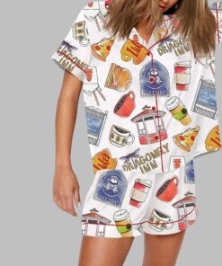 Alternative view of Gilmore Girls Stars Hollow Pajama Set