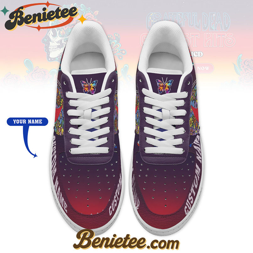 Grateful Dead Air Low-Top Sneakers Shoes Ver 2 For Men And Women - Image 3