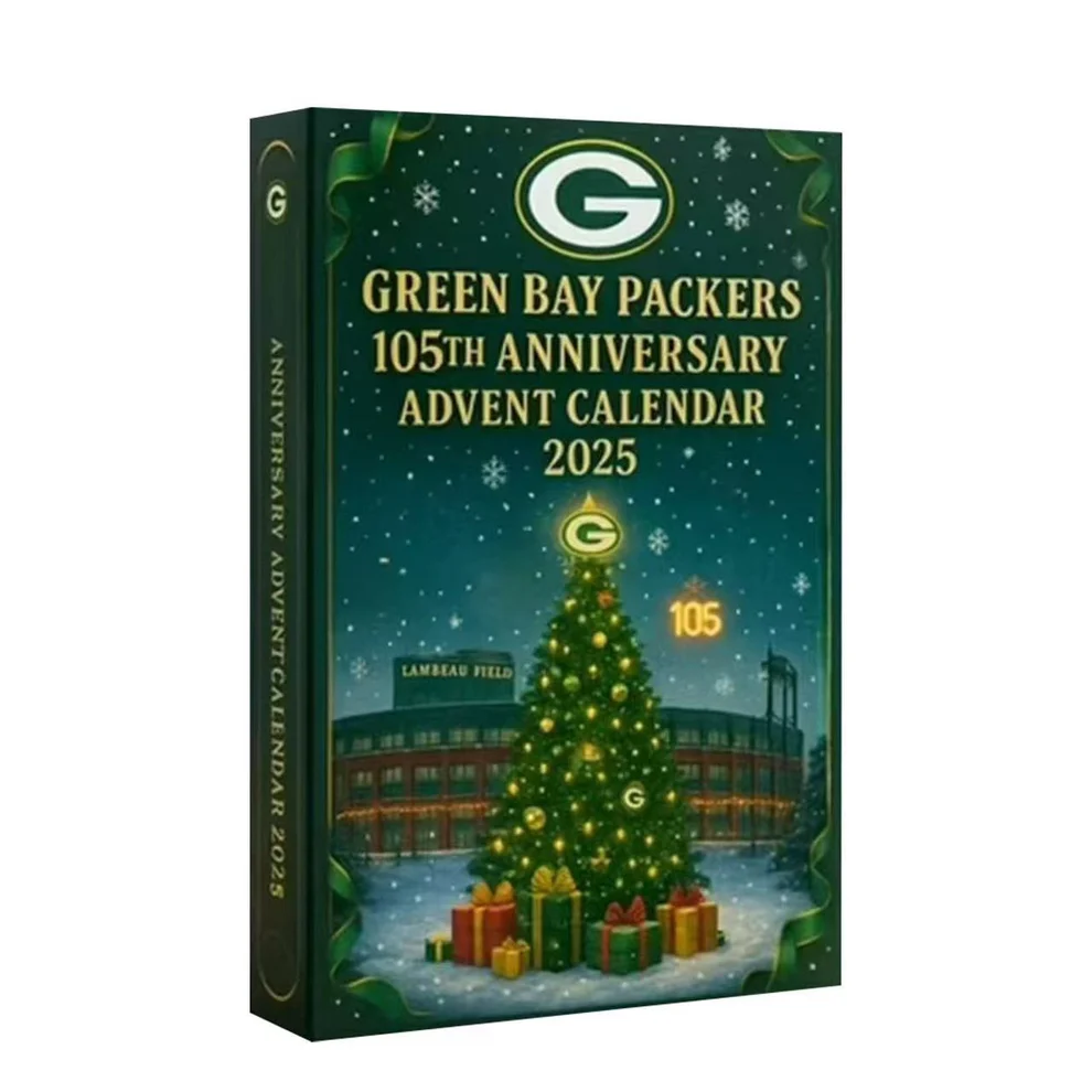 Green Bay Packers 105th Anniversary Advent Calendar 2025