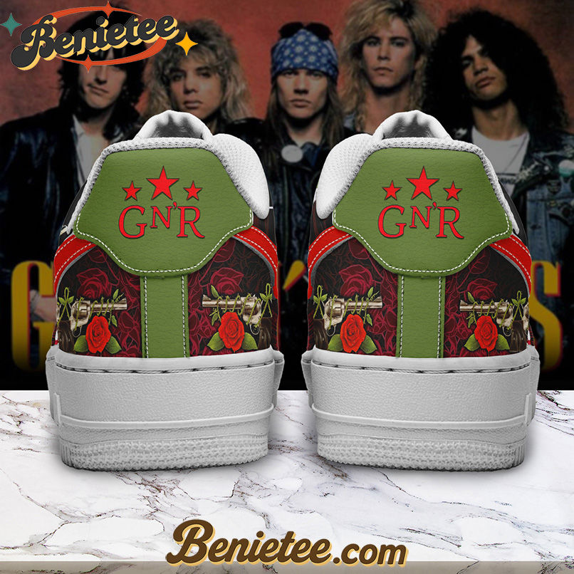 Guns N’ Roses Air Low-Top Sneakers Shoes For Men And Women - Image 3