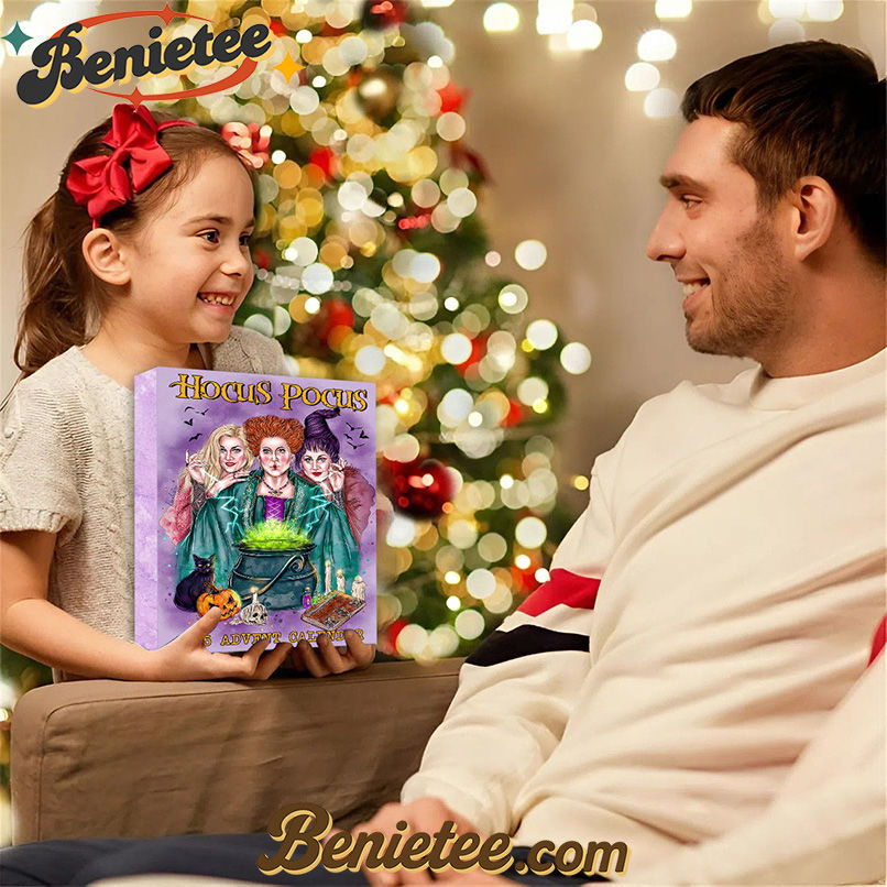Hocus Pocus Advent Calendar 2025 CHRISTMAS GIFT, CHRISTMAS IDEA, Christmas Countdown Advent Calendar Gift Box with 24 Acrylic Ornaments - Image 3