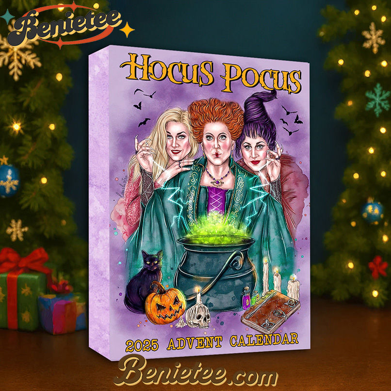 Hocus Pocus Advent Calendar 2025 CHRISTMAS GIFT, CHRISTMAS IDEA, Christmas Countdown Advent Calendar Gift Box with 24 Acrylic Ornaments - Image 2