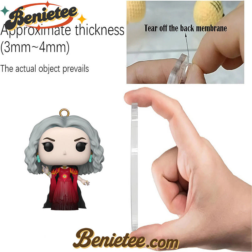 Hocus Pocus Advent Calendar 2025 CHRISTMAS GIFT, CHRISTMAS IDEA, Christmas Countdown Advent Calendar Gift Box with 24 Acrylic Ornaments - Image 5