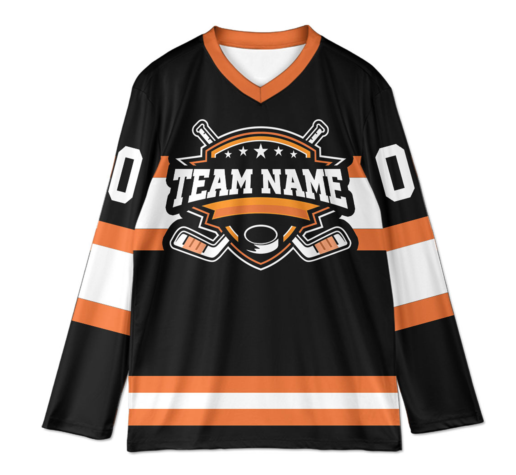 Personalized Name Number Ice Hockey Jersey, Custom Color Hockey Shirt, Hockey Team Jersey Game Day Outfit For Hockey Fan Hockey Lover Family - Image 4