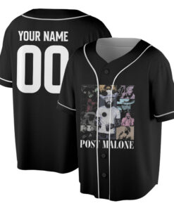 Alternative view of Custom Vintage Post Malone Jelly Roll Jersey, The BIG ASS Stadium Tour 2025, Posty Tour Shirt Concert TourJersey, Jelly Roll Jersey