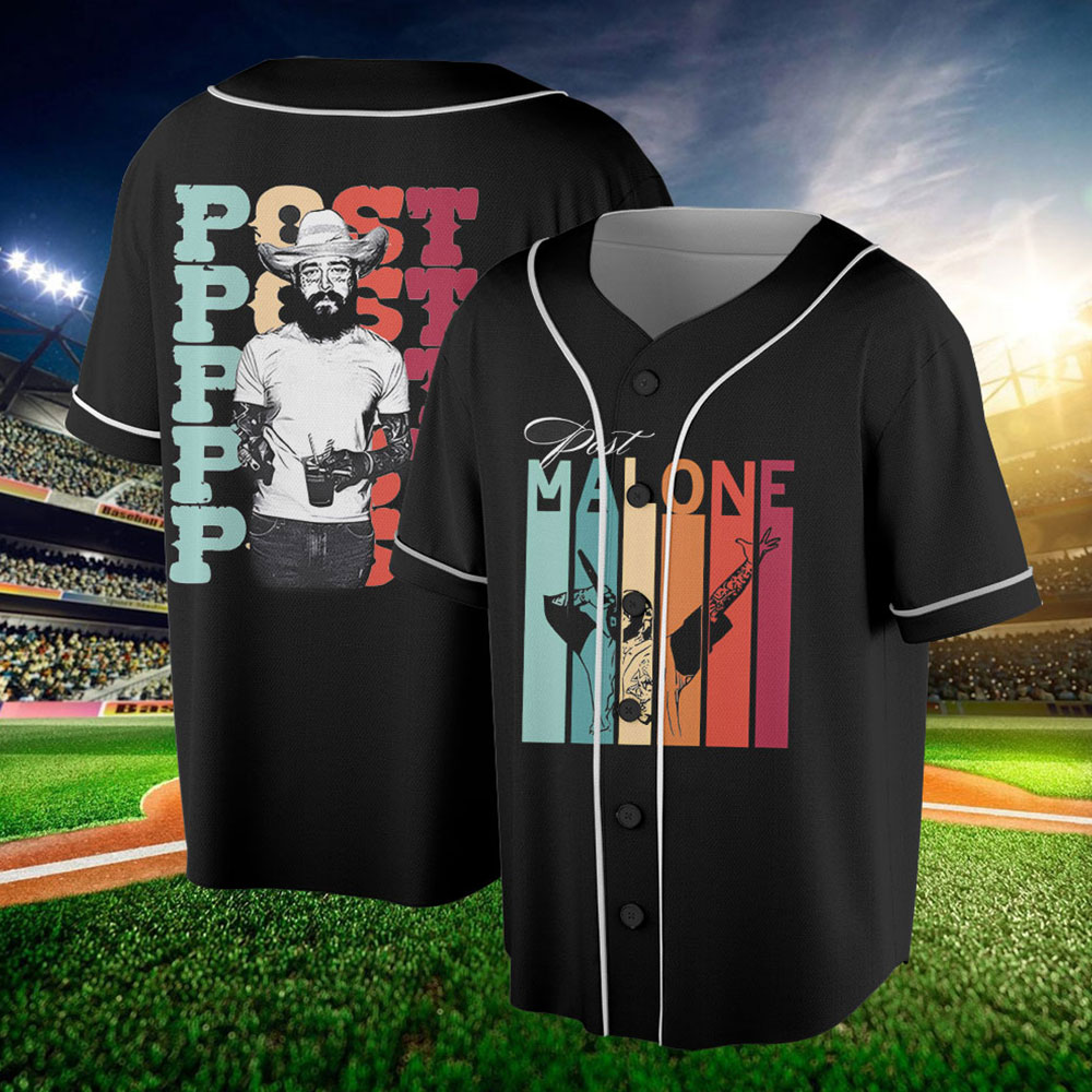 Posty 2025 Tour Jersey, Post Malone Tour Jersey, Big Ass Stadium Tour, Jelly Roll Tour, Posty Tour Jersey