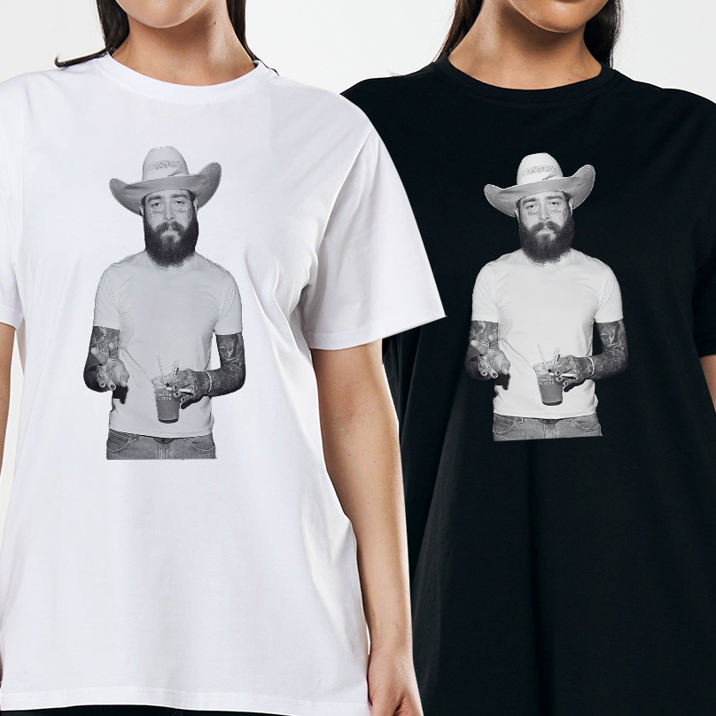 Vintage Post Malone T-Shirt - F1 Trillion Tour, Vintage Post Malone Graphic, Post Malone Jelly Roll Concert Tour Shirt