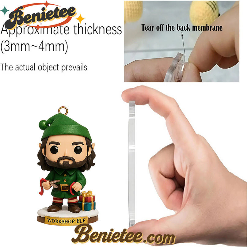 Take Me to Church - Hozier Advent Calendar 2025 CHRISTMAS GIFT, CHRISTMAS IDEA, Christmas Countdown Advent Calendar Gift Box with 24 Acrylic Ornaments - Image 6