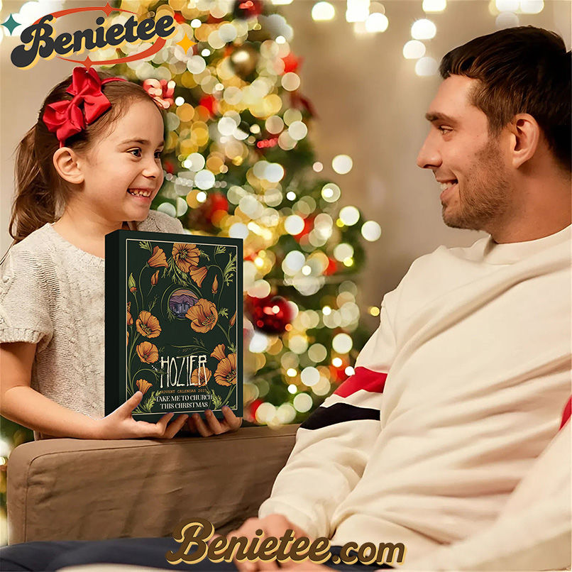 Take Me to Church - Hozier Advent Calendar 2025 CHRISTMAS GIFT, CHRISTMAS IDEA, Christmas Countdown Advent Calendar Gift Box with 24 Acrylic Ornaments - Image 2