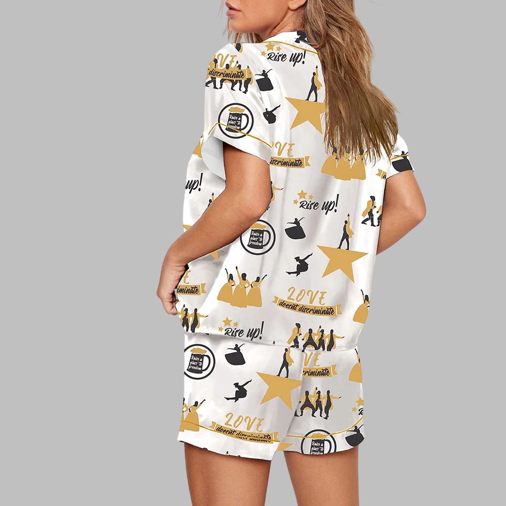 Hamilton The Musical Inspired Shows Print Pajama Set - Image 2