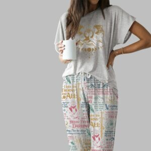 Hello Feyre Darling Casual Pajama Set For Women