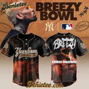 Houston Astros x Chris Brown 'Breezy Bowl XX Stadium World Tour' 2025 Baseball Jersey Editions Limited Selling Out Fast, Custon Chris Brown For Fans, Breezy Bowl Gift For Fan