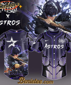 Houston Astros x Solo Leveling Exclusive Baseball Jersey
