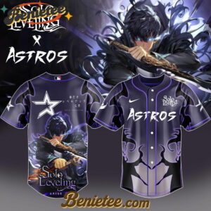 Houston Astros x Solo Leveling Exclusive Baseball Jersey