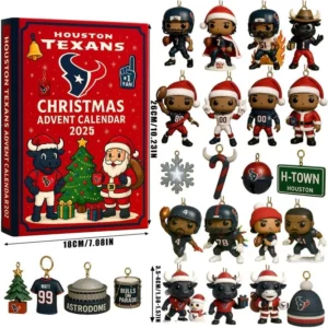 Houston Texans Christmas Advent Calendar