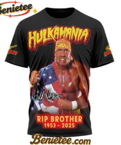 Alternative view of Hulk Hogan T Shirt Gift For Fans, Hulk Hogan 40 Years 1984-2024 Thank You For The Memories T-Shirt