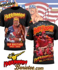 Hulk Hogan T Shirt Gift For Fans, Hulk Hogan 40 Years 1984-2024 Thank You For The Memories T-Shirt