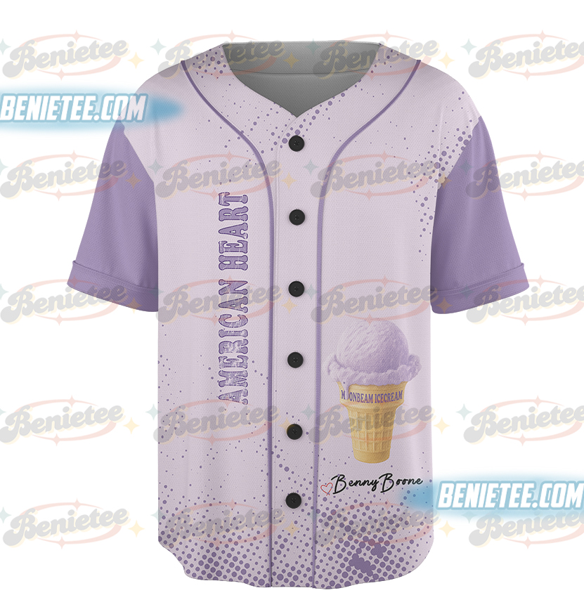 Ice Cream Baseball Jersey, Benson Boone Jersey - Image 2