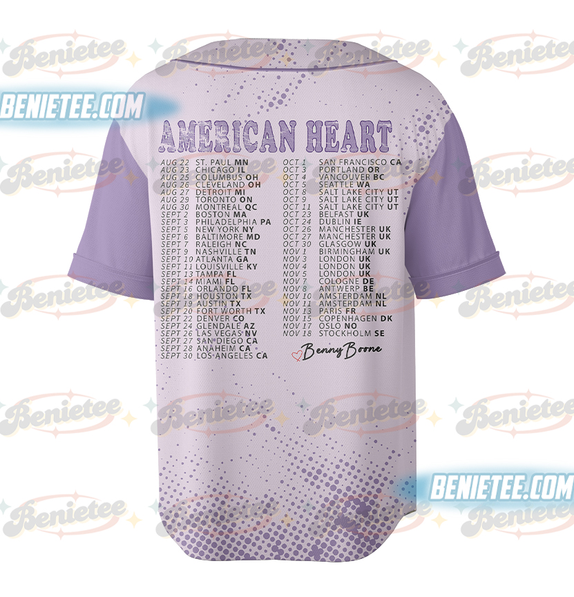 Ice Cream Baseball Jersey, Benson Boone Jersey - Image 3