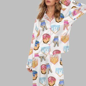 Ice Cream Baseball Pajama Set