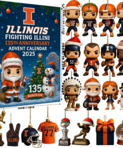 Illinois Fighting Illini Advent Calendar