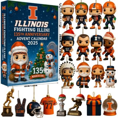Illinois Fighting Illini Advent Calendar