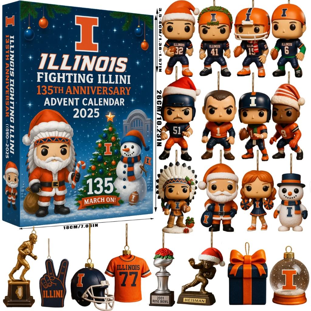 Illinois Fighting Illini Advent Calendar