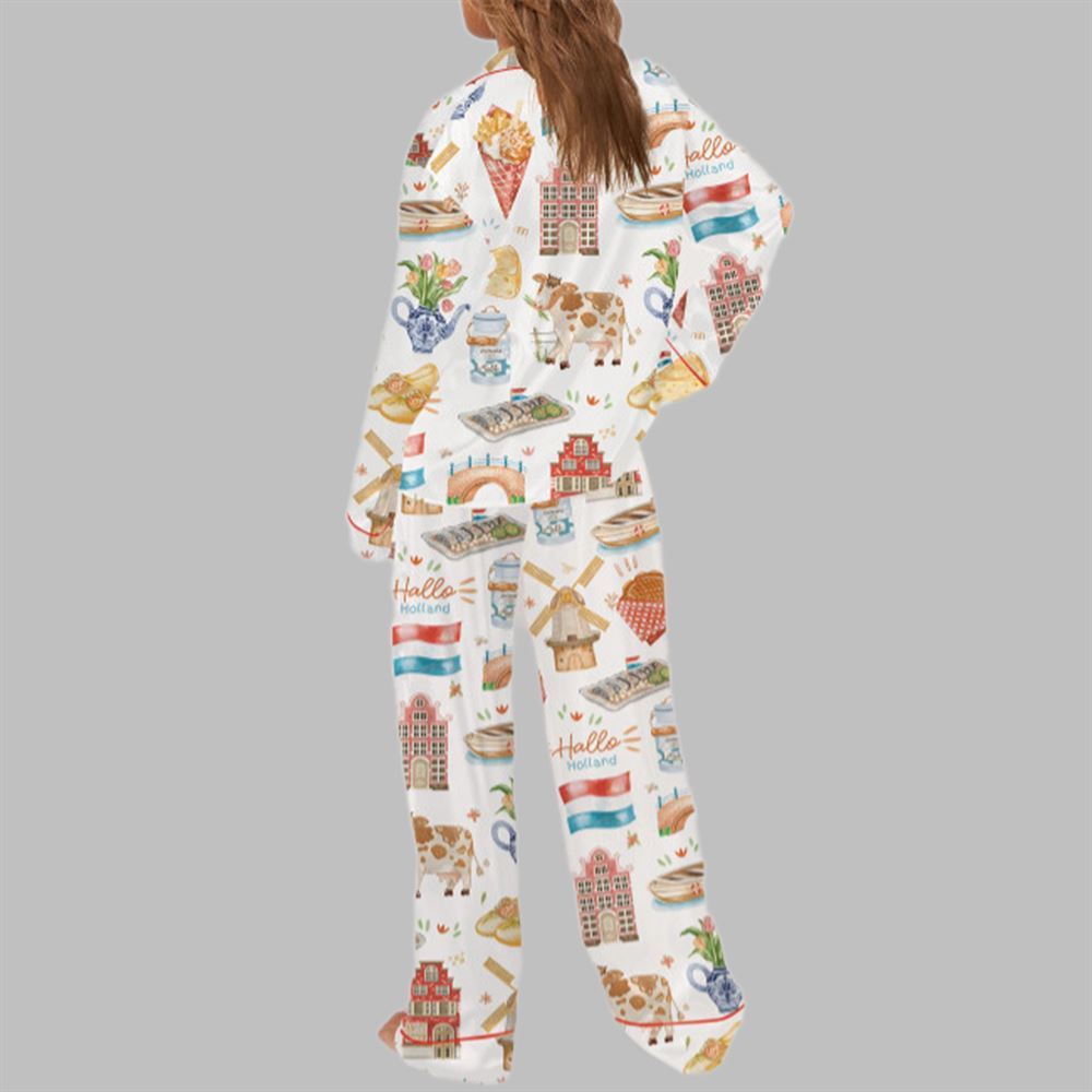 In Love With Holland Pajama Set For Women - Image 3