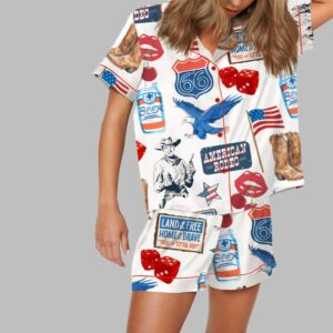 Independence Day Western Pajama Set