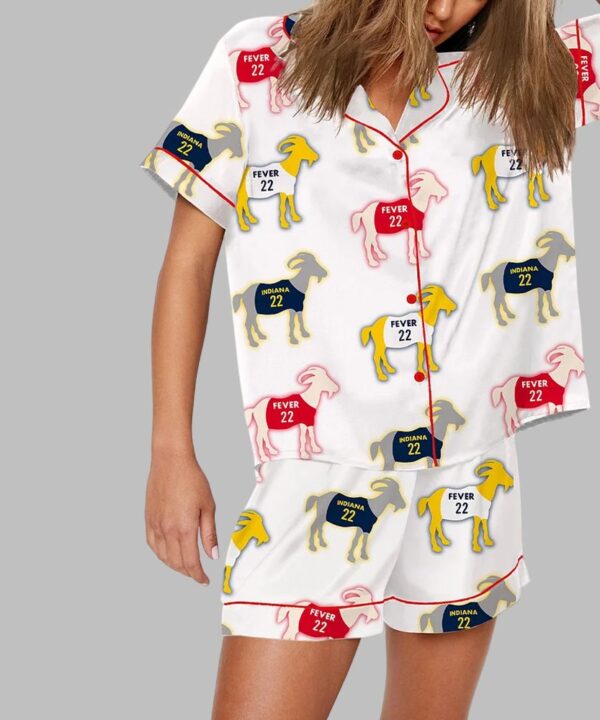 Alternative view of Fever Goat Print Pajama Set