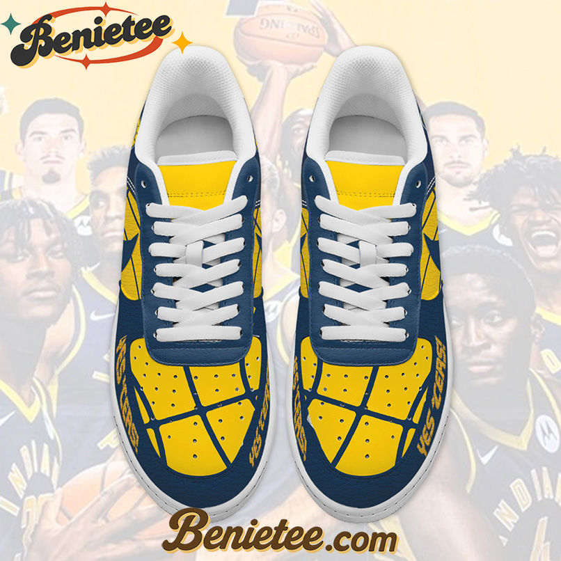 Indiana Pacers Air Low-Top Sneakers Shoes For Men And Women - Image 2