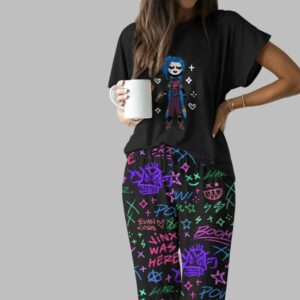 Jinx Girl Casual Pajama Set