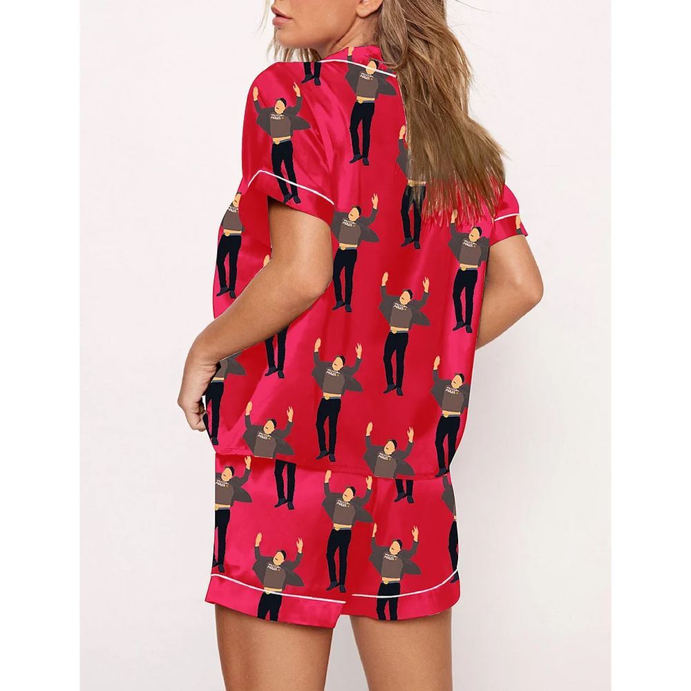 Jumping Musk Short Sleeve Pajama Set - Image 2