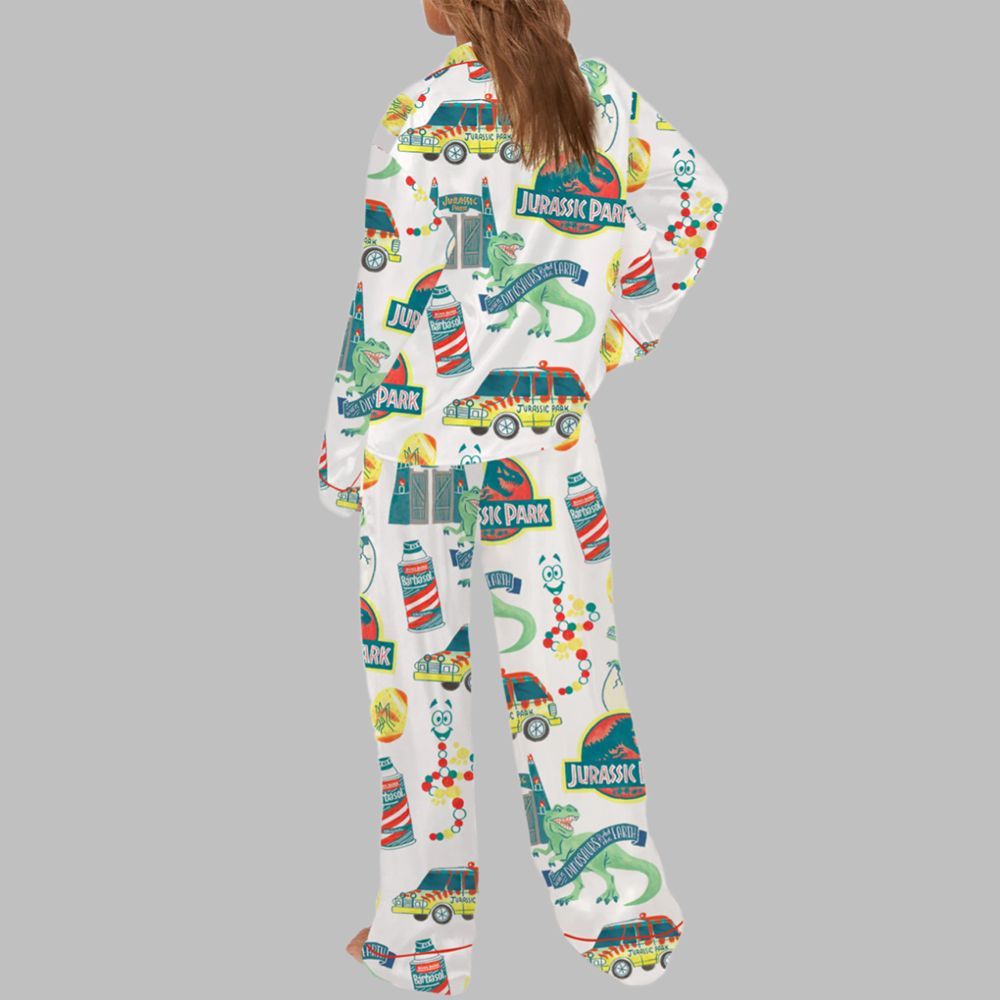 Jurassic Dinosaur Park Pajama Set - Image 3