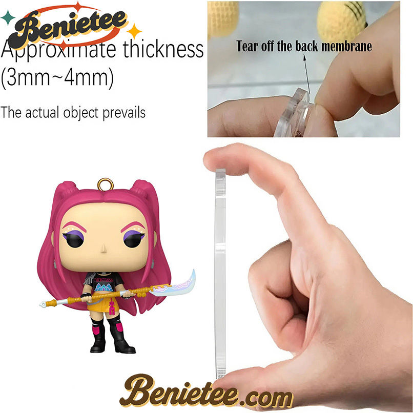 KPop Demon Hunters Premium Advent Calendar 2025 CHRISTMAS GIFT, CHRISTMAS IDEA, Christmas Countdown Advent Calendar Gift Box with 24 Acrylic Ornaments - Image 5