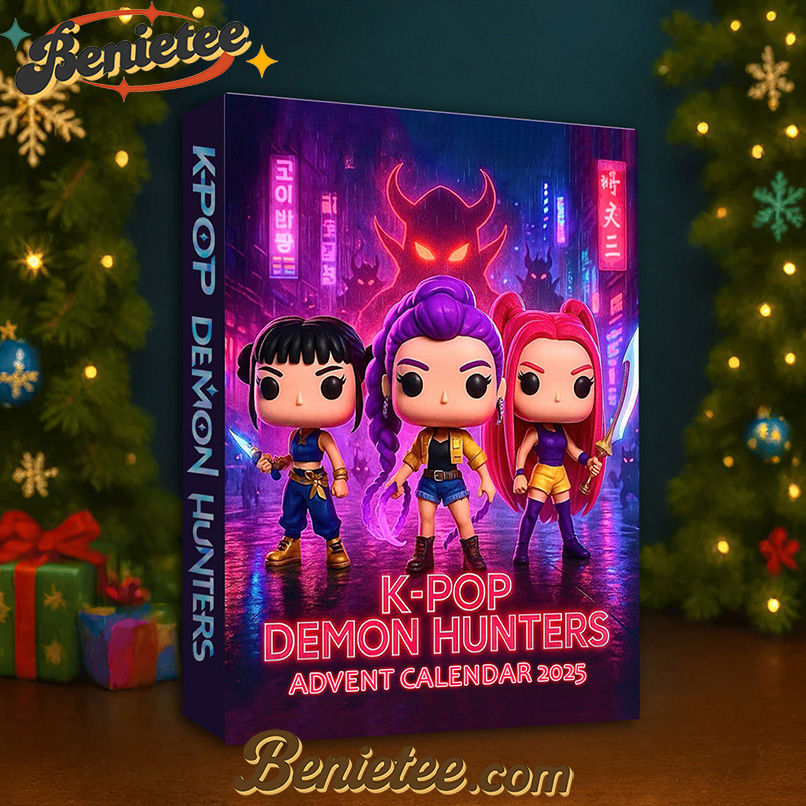 KPop Demon Hunters Premium Advent Calendar 2025 CHRISTMAS GIFT, CHRISTMAS IDEA, Christmas Countdown Advent Calendar Gift Box with 24 Acrylic Ornaments - Image 2