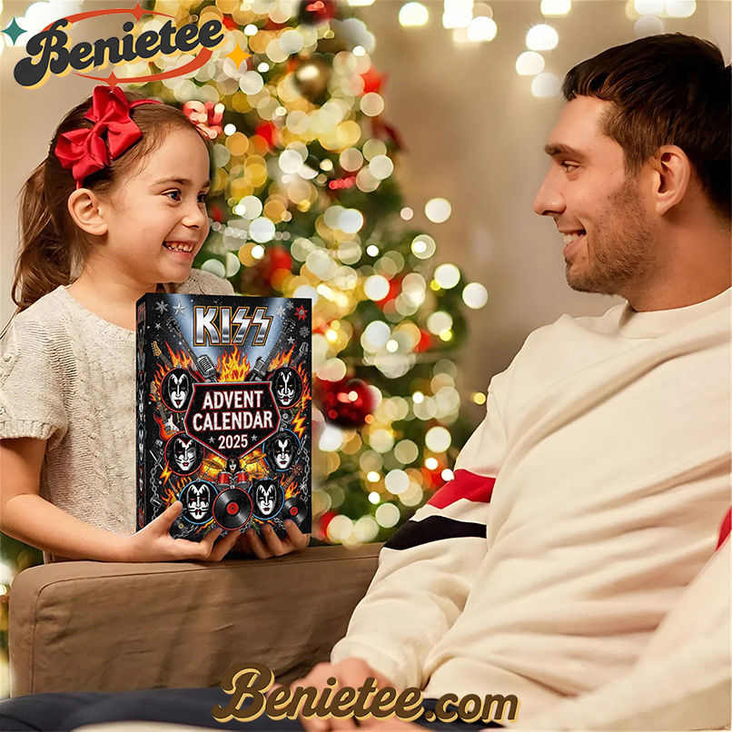 Kiss Band Premium Advent Calendar 2025 CHRISTMAS GIFT, CHRISTMAS IDEA, Christmas Countdown Advent Calendar Gift Box with 24 Acrylic Ornaments - Image 5