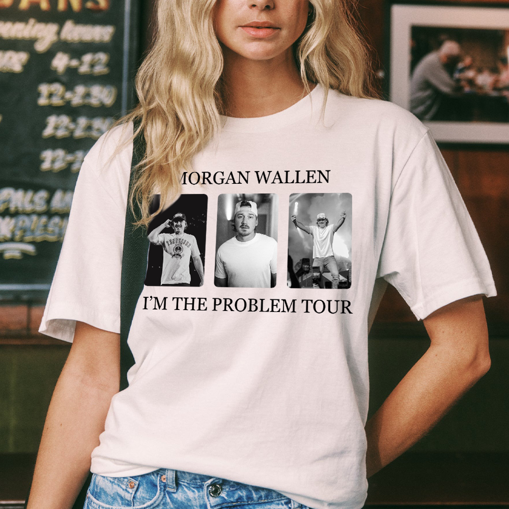 Vintage Morgan Wallen I'm the Problem Tour 2025 T-shirt, UNISEX shirt, Morgan Wallen Sweatshirt,Morgan Concert Hoodie,Morgan Tee
