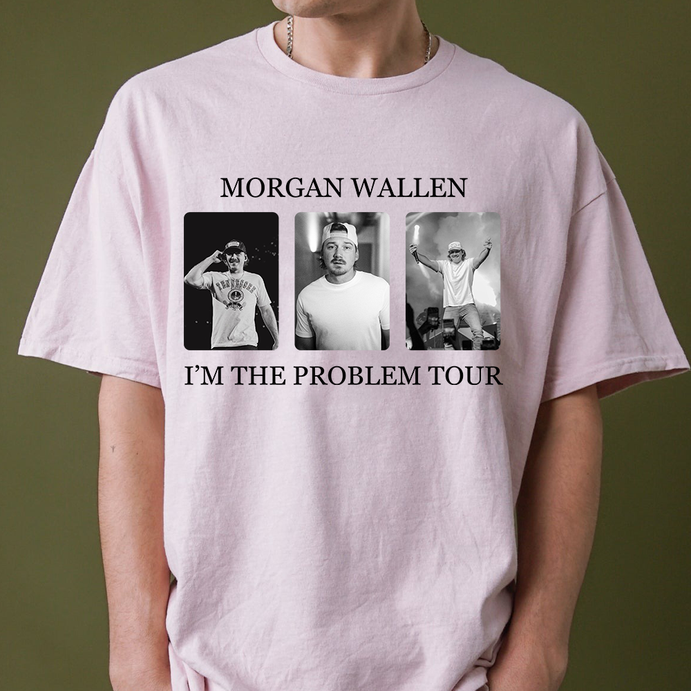 Vintage Morgan Wallen I'm the Problem Tour 2025 T-shirt, UNISEX shirt, Morgan Wallen Sweatshirt,Morgan Concert Hoodie,Morgan Tee - Image 5
