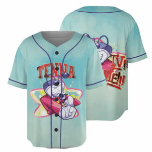 Tenna Deltarune Baseball Jersey, IT'S TV TIME Meme Shirt