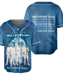 Alternative view of Backstreet Boys Millennium Tour Music Vintage Baseball Jersey, Bring Memory Back Jersey