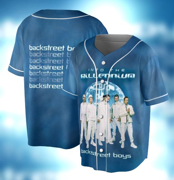 Backstreet Boys Millennium Tour Music Vintage Baseball Jersey, Bring Memory Back Jersey