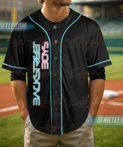 Alternative view of Vintage Backstreet Boys Millennium Tour Music Baseball Jersey
