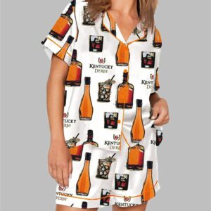 Kentucky Derby Derby Day Bourbon Pajama Set