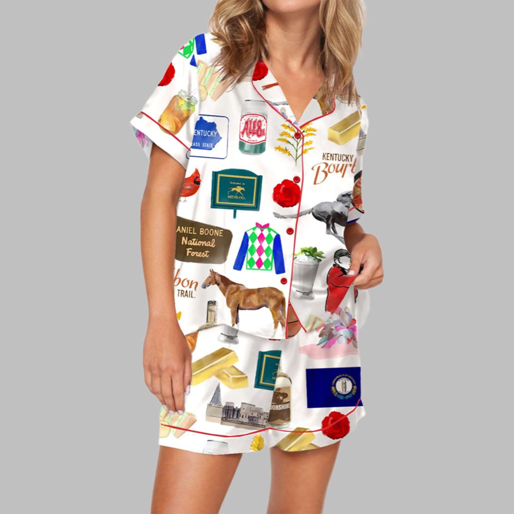 Kentucky Travel Pajama Set