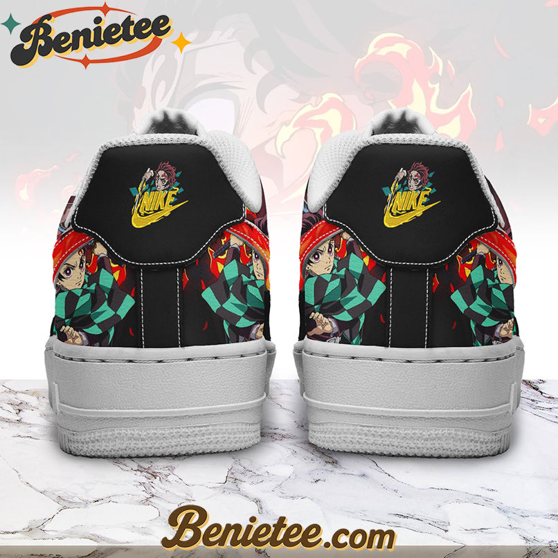 Kimetsu no Yaiba x Kamado Tanjiro Air Low-Top Sneakers Shoes For Men And Women - Image 2