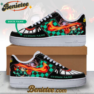 Kimetsu no Yaiba x Kamado Tanjiro Air Low-Top Sneakers Shoes For Men And Women