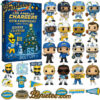 Los Angeles Chargers 2025 Advent Calendar CHRISTMAS GIFT, CHRISTMAS IDEA, Christmas Countdown Advent Calendar Gift Box with 24 Acrylic Ornaments