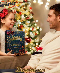 Alternative view of Luke Combs Premium Advent Calendar 2025 CHRISTMAS GIFT, CHRISTMAS IDEA, Christmas Countdown Advent Calendar Gift Box with 24 Acrylic Ornaments